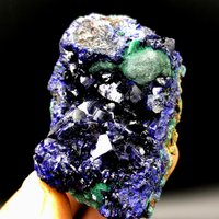 Kristall Azurit, Natürlicher Blauer Azurit Kristall, Sparkly Mineral Specimen # A1763 von crystal2018625