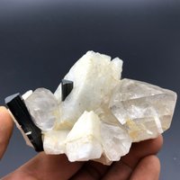 Kristall Natürlicher Turmalin Mineralprobe, Turmalin, Seltenes Gelbes Turmalin-Pecimen # A1536 von crystal2018625