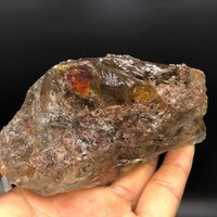 Schönes Original Grünes Geist ，grüner Rotes Kristallquarz Specimen # A1856 von crystal2018625