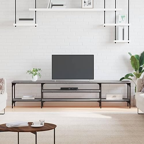 Dieser Artikel: TV-Schrank, Grau, Sonoma, 201 x 35 x 45 cm, Holz- und Eisen-schön von csderty