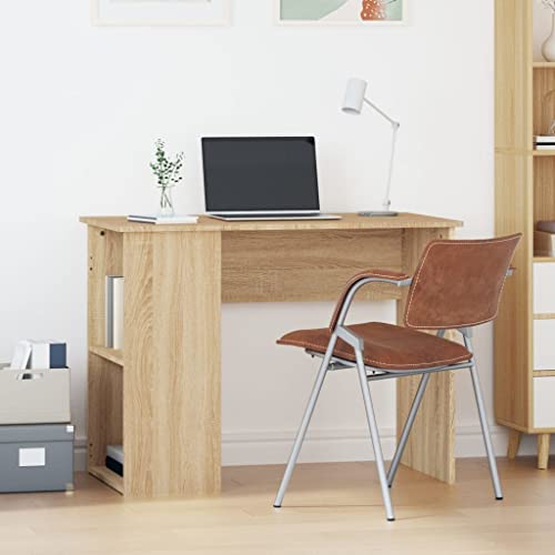 Furniture Home Tools Schreibtisch, Sonoma-Eiche, 100 x 55 x 75 cm, Holzwerkstoff von csderty