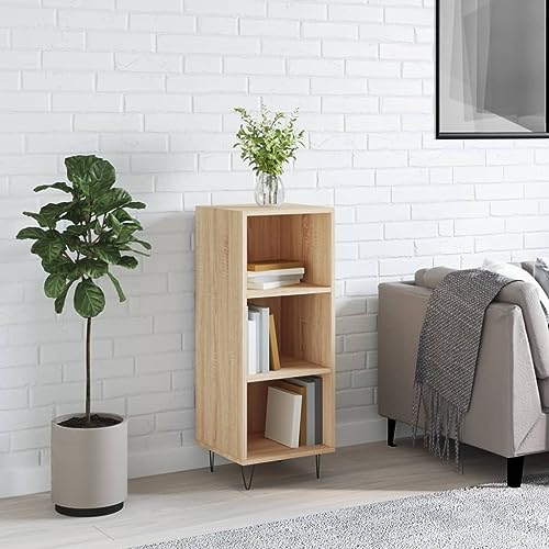 Furniture Home Tools Sideboard Sonoma Eiche 34,5x32,5x90 cm Holzwerkstoff von csderty