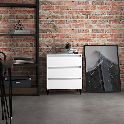 Furniture Home Tools Sideboard Weiß 60x35x69cm Holzwerkstoff von csderty