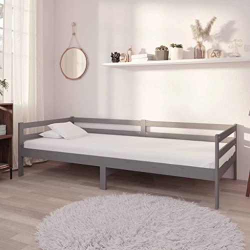 Furniture Home Tools Tagesbett grau massiv Kiefer 90x200 cm von csderty
