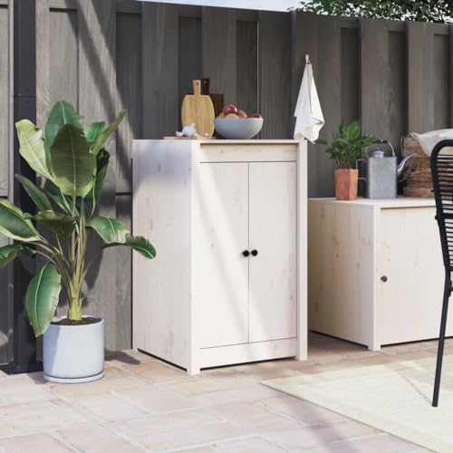 Möbel Home Tools Outdoor Küchentüren Weiß 50x9x82cm Massivholz Kiefer von csderty