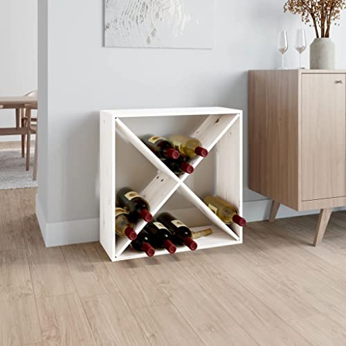 csderty Furniture Home Tools Weinschrank Weiß 62x25x62cm Massivholz Kiefer von csderty