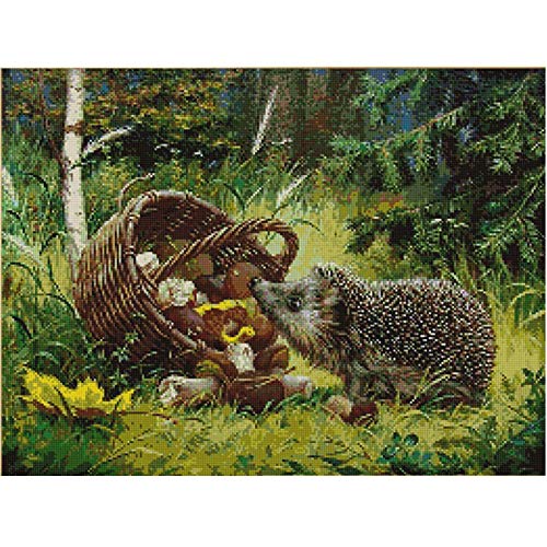 Cukol Kreuzstich Set Vorgedruckt Erwachsene Igel, Stickvorlagen Stickbilder Vorgedruckt Kreuzstich Stickpackungen Stickpackung Stickbild Stickset Sticken Set Cross Stitch Kit 36 x 46 cm Cukol Kreuzstich Set Vorgedruckt Erwachsene Igel, Stickvorlagen Stickbilder Vorgedruckt Kreuzstich Stickpackungen Stickpackung Stickbild Stickset Sticken Set Cross Stitch Kit 36 x 46 cm von cukol cukol