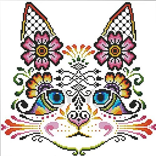 Cukol Kreuzstich Stickpackungen Vorgedruckt Set Erwachsene, Katze Stickvorlagen Stickbilder Vorgedruckt Kreuzstich Stickpackung Zum Sticken Starter Set FüR Erwachsene Kinder AnfäNger, Cross Stitch Kit Cukol Kreuzstich Stickpackungen Vorgedruckt Set Erwachsene, Katze Stickvorlagen Stickbilder Vorgedruckt Kreuzstich Stickpackung Zum Sticken Starter Set FüR Erwachsene Kinder AnfäNger, Cross Stitch Kit von cukol cukol