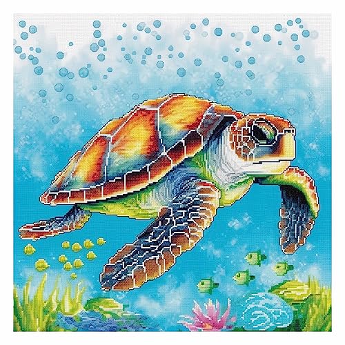 Cukol Schildkröte Kreuzstich Set Vorgedruckt, Stickvorlagen Stickbilder Vorgedruckt Kreuzstich Stickpackungen Stickpackung Cross Stitch Embroidery Kit Stickset Sticken Set Erwachsene Anfänger 40x40 cm Cukol Schildkröte Kreuzstich Set Vorgedruckt, Stickvorlagen Stickbilder Vorgedruckt Kreuzstich Stickpackungen Stickpackung Cross Stitch Embroidery Kit Stickset Sticken Set Erwachsene Anfänger 40x40 cm von cukol cukol