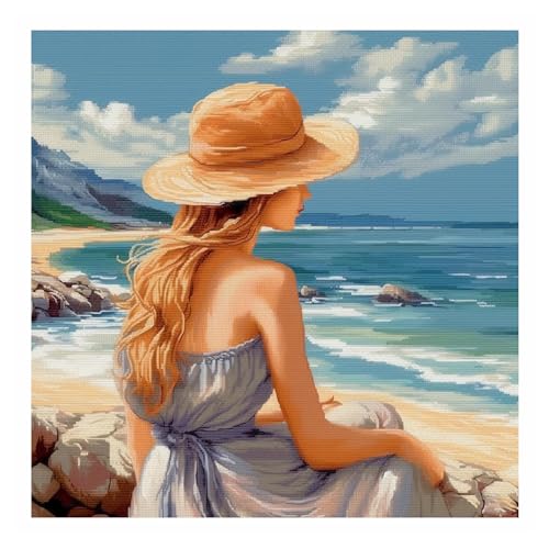 cukol cukol Strand Kreuzstich Set Vorgedruckt, Stickvorlagen Stickbilder Vorgedruckt Kreuzstich Stickpackungen Stickpackung Cross Stitch Embroidery Kit Stickset Sticken Set für Erwachsene Anfänger cukol cukol Strand Kreuzstich Set Vorgedruckt, Stickvorlagen Stickbilder Vorgedruckt Kreuzstich Stickpackungen Stickpackung Cross Stitch Embroidery Kit Stickset Sticken Set für Erwachsene Anfänger von cukol cukol