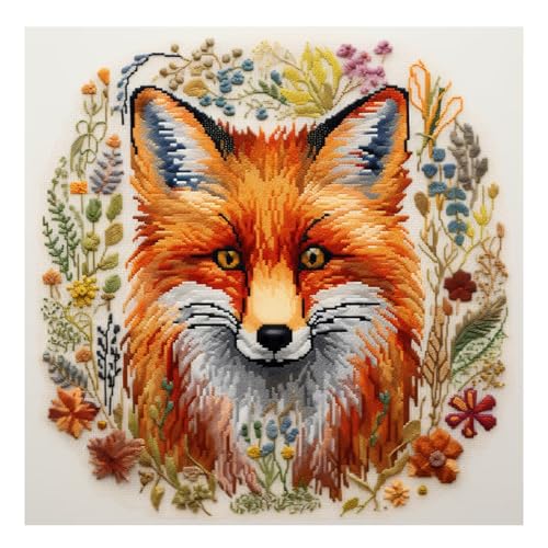 cukol cukol Kreuzstich Set Vorgedruckt Fuchs, Stickvorlagen Stickbilder Vorgedruckt Kreuzstich Stickpackungen Stickpackung Tier Cross Stitch Embroidery Kit Stickset Sticken Set Erwachsene Anfänger cukol cukol Kreuzstich Set Vorgedruckt Fuchs, Stickvorlagen Stickbilder Vorgedruckt Kreuzstich Stickpackungen Stickpackung Tier Cross Stitch Embroidery Kit Stickset Sticken Set Erwachsene Anfänger von cukol cukol