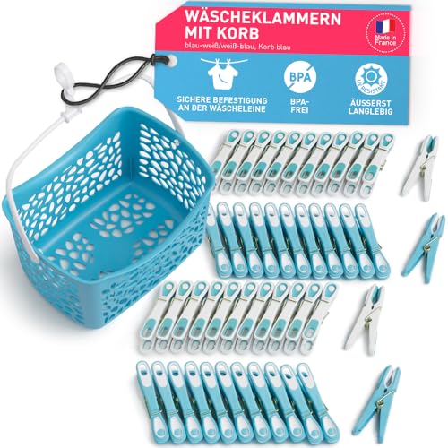culiclean Wäscheklammern stabil ohne Abdruck Ecoline mit Wäscheklammernkorb 48 Stück mit Wäscheklammernkorb blau weiß/weiß blau Korb blau Henkel weiß Korb statt Beutel culiclean Wäscheklammern stabil ohne Abdruck Ecoline mit Wäscheklammernkorb 48 Stück mit Wäscheklammernkorb blau weiß/weiß blau Korb blau Henkel weiß Korb statt Beutel von culiclean