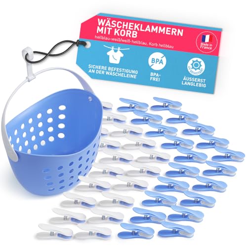 culiclean Wäscheklammern stabil ohne Abdruck Soft Clips mit Wäscheklammernkorb 40 Stück mit Wäscheklammernkorb hellblau weiß/weiß hellblau Korb hellblau Henkel weiß Korb statt Beutel culiclean Wäscheklammern stabil ohne Abdruck Soft Clips mit Wäscheklammernkorb 40 Stück mit Wäscheklammernkorb hellblau weiß/weiß hellblau Korb hellblau Henkel weiß Korb statt Beutel von culiclean