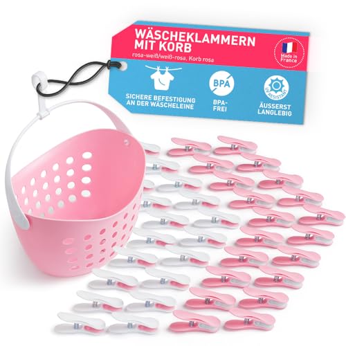 culiclean Wäscheklammern stabil ohne Abdruck Soft Clips mit Wäscheklammernkorb 40 Stück mit Wäscheklammernkorb rosa pink weiß/weiß rosa pink Korb rosa pink Henkel weiß Korb statt Beutel culiclean Wäscheklammern stabil ohne Abdruck Soft Clips mit Wäscheklammernkorb 40 Stück mit Wäscheklammernkorb rosa pink weiß/weiß rosa pink Korb rosa pink Henkel weiß Korb statt Beutel von culiclean
