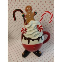Fake Heiße Schokolade Originelle Tasse Weihnachten Weihnachtstasse Weihnachtsdeko Tischdeko Lebkuchen Männchen Fake Heiße Schokolade Originelle Tasse Weihnachten Weihnachtstasse Weihnachtsdeko Tischdeko Lebkuchen Männchen von cupcakesfuerdich