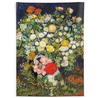 Van Gogh Blumen Wandteppich, Still Gemälde Wandkunst, Impressionist Malerei Dekor, Mischblumen Wandbehang, Schlafzimmer Dekor von curatedbotanicals