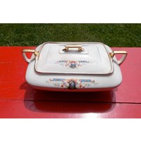 Porzellan Auflaufform Schale 1920Er Jahre Deco Design By Ehsc Co. Bellmiers Servieren Esszimmer Display Porzellan Auflaufform Schale 1920Er Jahre Deco Design By Ehsc Co. Bellmiers Servieren Esszimmer Display von curioscity