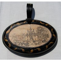 Vintage Eschenfänger - Flip Open Deckel 1700Er Jahre Straßenszene Vintage Eschenfänger - Flip Open Deckel 1700Er Jahre Straßenszene von curioscity