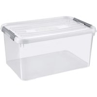 curver Aufbewahrungsboxen Box 3er Set 50L transp 50,0 l - 60,0 x 40,0 x 29,0 cm transparent von curver