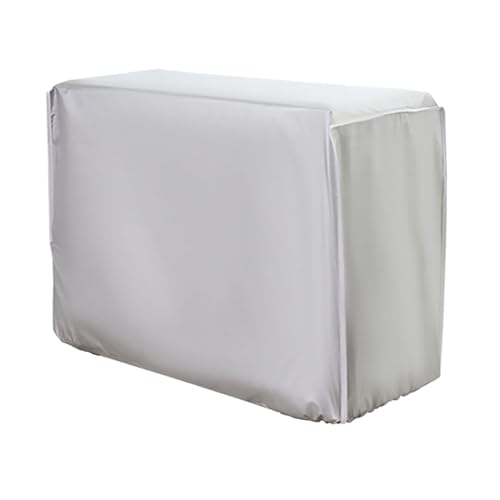 Klimaanlagenabdeckung Sunproof Wasserdichte Anti Staub Anti Schnee Außenklimaanlagenabdeckung Mit Gummizug Mit Kordelzug (M) von cutecool