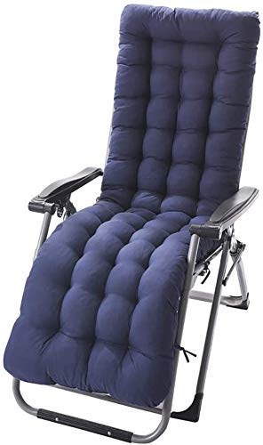 cutecool Stuhl Patio Kissen Stuhlpolster,Patio Liege mit hoher Rückenlehne Patio Kissen Sitzlehne Innen Außen Chaise Lounge Kissen Verdicken Pad Sessel Schaukelstuhl Matte(Ohne Stuhl)… von cutecool