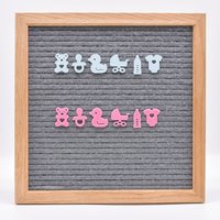 Baby Geburt Icons Letterboard von cutedesignshopde