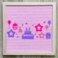 Birthday Set Geburtstag Icons Für Letterboard Birthday Set Geburtstag Icons Für Letterboard von cutedesignshopde