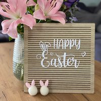 Happy Easter Frohe Ostern Set Icons Für Letterboard von cutedesignshopde