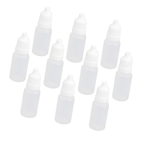 Cutefly 10 Stück 10 ml Kunststoffflaschen leer komprimierbar für Augentropfen Labor Flüssigkeit Cutefly 10 Stück 10 ml Kunststoffflaschen leer komprimierbar für Augentropfen Labor Flüssigkeit von cutefly
