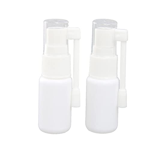 Cutefly Kunststoff-Nasen-Rachen Feinen Nebel Sprühflasche Pumpzerstäuber Sprühflasche Nasenspray Flasche Mit Cap-weiß - 30ml von cutefly