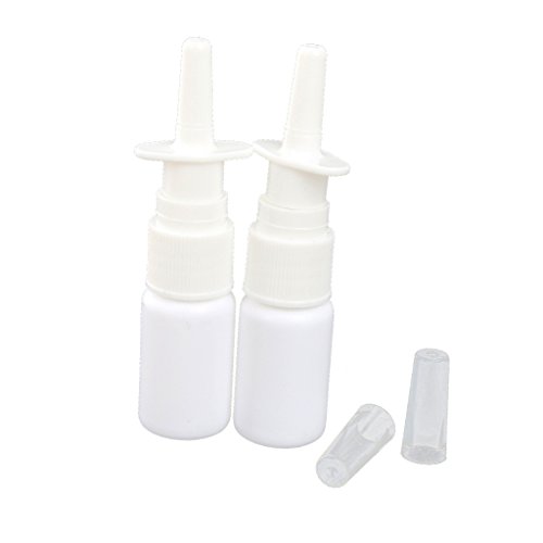Leeren Plastik Nasal Feinen Nebel Sprühflasche Pumpzerstäuber Sprühflasche Mit Cap-weiß - 30ml von cutefly
