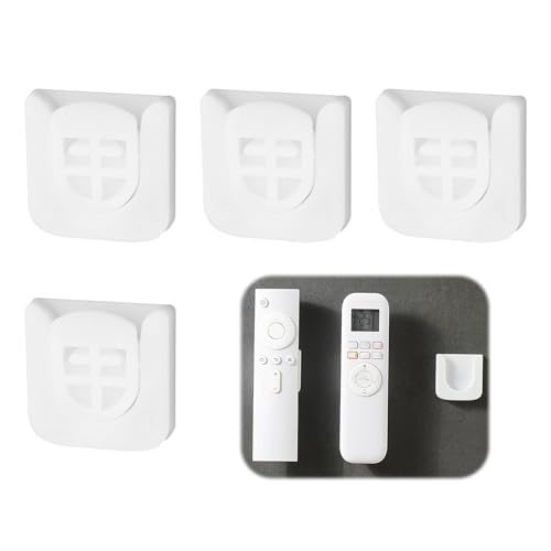 cxxtkcxxlc 4er Set Magnetische Fernbedienungshalter, Verbesserter Starker Magnethalterung, halterung fernbedienung für Zuhause und Büro von cxxtkcxxlc
