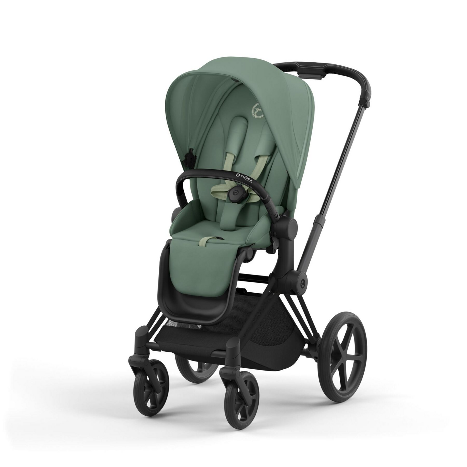 CYBEX Priam Kinderwagen Set-Angebot Rahmen Matte Black Buggy Wagen von cybex PLATINUM