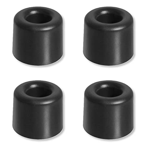 4x TÜRPUFFER TÜRSTOPPER MÖBELPUFFER ANSCHLAGPUFFER KONISHER KUNSTOFF (Ø25mm) von cyclingcolors