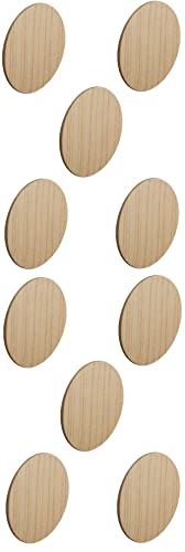 cyclingcolors 10x Abdeckkappen Selbstklebend 18mm Schutzkappen für Möbel Schrank Regal Bohrloch Abdeckung zum kleben Möbelpflaster (Kiefer) von cyclingcolors
