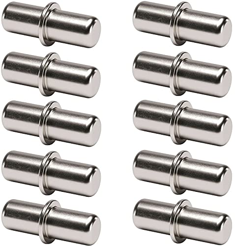 cyclingcolors 10x Bodenträger 3mm 5mm stahl Regal Halterung Träger Regalbodenträger Regalstifte möbel zubehör (Durchmesser 3mm) von cyclingcolors