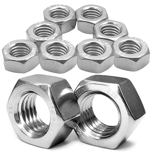 cyclingcolors 10x Sechskantmutter Edelstahl A2 DIN 934 ISO 4032 Sechskant Mutter für Schrauben Bolzen Sicherungsmuttern Metrisches Gewinde, M10 cyclingcolors 10x Sechskantmutter Edelstahl A2 DIN 934 ISO 4032 Sechskant Mutter für Schrauben Bolzen Sicherungsmuttern Metrisches Gewinde, M10 von cyclingcolors