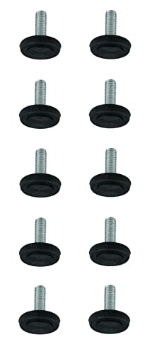 cyclingcolors 10x Verstellschraube M6x17 rund 21mm Rändelschraube Stellfüße regulierschraube Justierschraube Möbelschraube cyclingcolors 10x Verstellschraube M6x17 rund 21mm Rändelschraube Stellfüße regulierschraube Justierschraube Möbelschraube von cyclingcolors