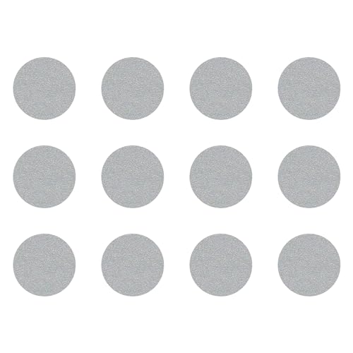 cyclingcolors 12x Abdeckkappen Selbstklebend 40 mm Schrank Regal Bohrloch Abdeckung zum kleben schutzkappen, Aluminium von cyclingcolors