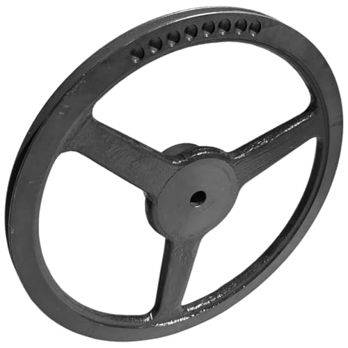 cyclingcolors 1x Keilriemenscheibe Riemenscheibe 1 Rille A oder SPA Außendurchmesser 360.50 mm Teilungsdurchmesser 355 mm Gusseisen Baumaschinen Forstwirtschaftliche Landwirtschaftliche Maschinenbau von cyclingcolors