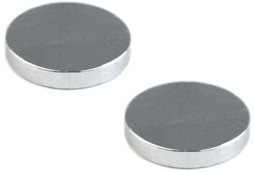 cyclingcolors 2X Magnet Rundmagnet Durchmesser 10mm Universal kraftvoller Fototafelhalter Kühlschrank Küche von cyclingcolors