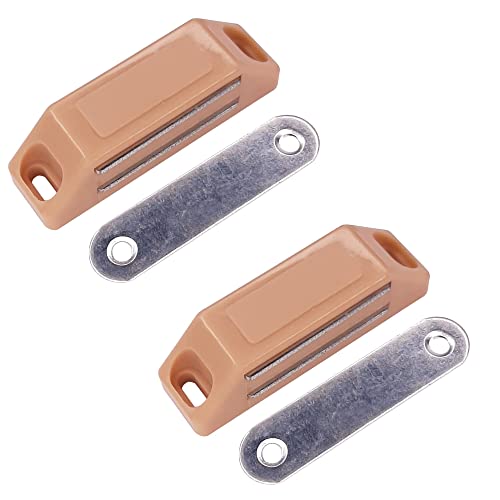 cyclingcolors 2x Magnetschnäpper beige stark Türmagnet Möbelmagnet Magnetverschluss Schrank Möbel Schranktür Türschließer Türverschluss von cyclingcolors