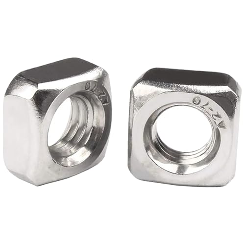 cyclingcolors 2x Vierkantmutter Edelstahl A2 DIN 557 Vierkantmuttern für Schrauben Bolzen Senkmuttern mit metrischem Gewinde, M10 cyclingcolors 2x Vierkantmutter Edelstahl A2 DIN 557 Vierkantmuttern für Schrauben Bolzen Senkmuttern mit metrischem Gewinde, M10 von cyclingcolors