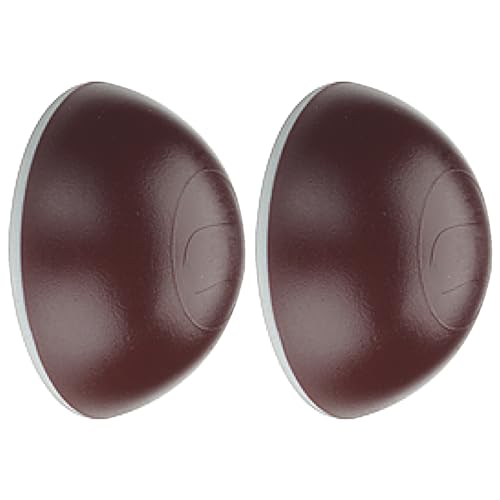 cyclingcolors 2x türstopper selbstklebend wand Dunkelbraun 31mm kante boden Wandpuffer Wandschutz Gummipuffer von cyclingcolors