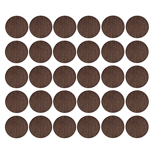 cyclingcolors 30x Abdeckkappen Selbstklebend 20 mm Schrank Regal Bohrloch Abdeckung zum kleben schutzkappen, Eiche von cyclingcolors