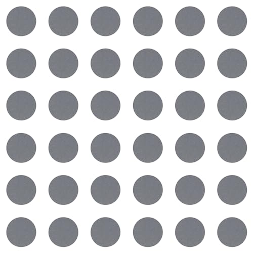 cyclingcolors 36x Abdeckkappen Selbstklebend 25 mm Schrank Regal Bohrloch Abdeckung zum kleben schutzkappen, Gris foncé von cyclingcolors