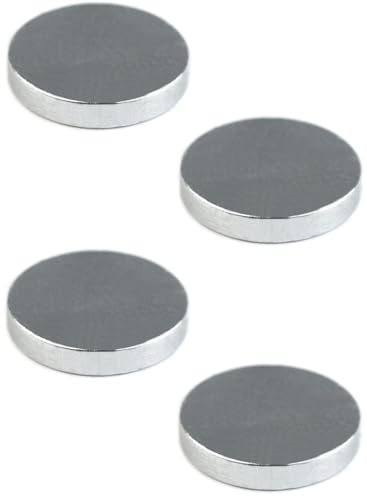 cyclingcolors 4X Magnet Rundmagnet Durchmesser 10mm Universal kraftvoller Fototafelhalter Kühlschrank Küche von cyclingcolors