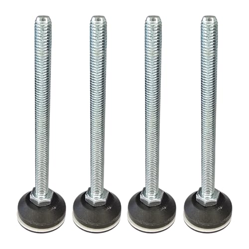 cyclingcolors 4X Stellfuß Stellteller Justierfüße mit Teflongleiter Verstellschraube Höhenversteller Möbelwerkzeuge Tisch Büro Gemeinschaft Freizeit Möbelfüße Standfuß, M8x100mm cyclingcolors 4X Stellfuß Stellteller Justierfüße mit Teflongleiter Verstellschraube Höhenversteller Möbelwerkzeuge Tisch Büro Gemeinschaft Freizeit Möbelfüße Standfuß, M8x100mm von cyclingcolors