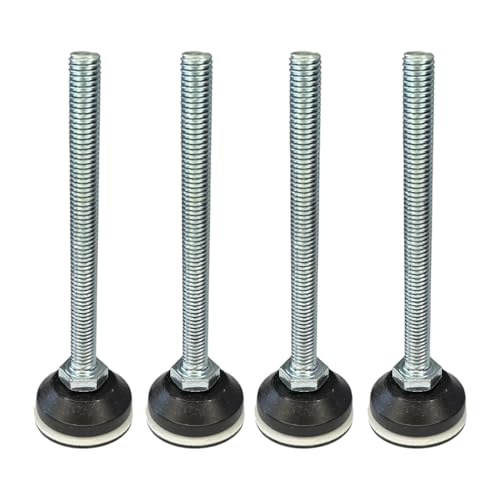 cyclingcolors 4X Stellfuß Stellteller Justierfüße mit Teflongleiter Verstellschraube Höhenversteller Möbelwerkzeuge Tisch Büro Gemeinschaft Freizeit Möbelfüße Standfuß, M8x80mm cyclingcolors 4X Stellfuß Stellteller Justierfüße mit Teflongleiter Verstellschraube Höhenversteller Möbelwerkzeuge Tisch Büro Gemeinschaft Freizeit Möbelfüße Standfuß, M8x80mm von cyclingcolors