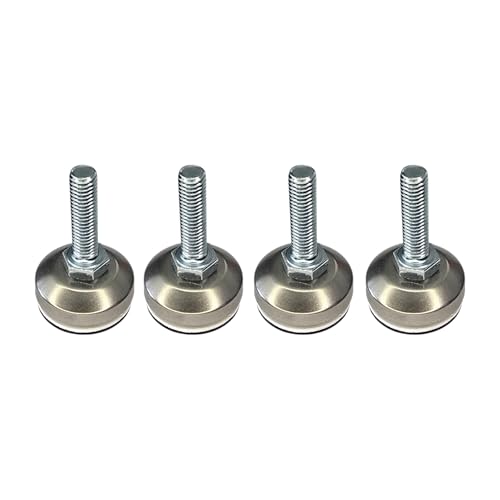 cyclingcolors 4X Stellfuß Stellteller Justierfüße mit Teflongleiter und Edelstahlabdeckung Verstellschraube Höhenversteller Möbelwerkzeuge Tisch Büro Gemeinschaft Freizeit Möbelfüße Standfuß, M8x30mm cyclingcolors 4X Stellfuß Stellteller Justierfüße mit Teflongleiter und Edelstahlabdeckung Verstellschraube Höhenversteller Möbelwerkzeuge Tisch Büro Gemeinschaft Freizeit Möbelfüße Standfuß, M8x30mm von cyclingcolors